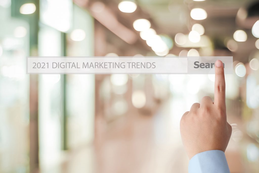 Tendencias de marketing para el año 2021